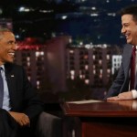 Obama with Jimmy Kimmel
