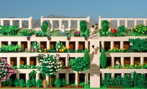 Hanging Gardens of Babylon, Lego style!