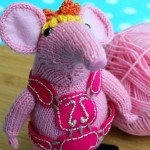 A knitted Clanger. Trousers optional.