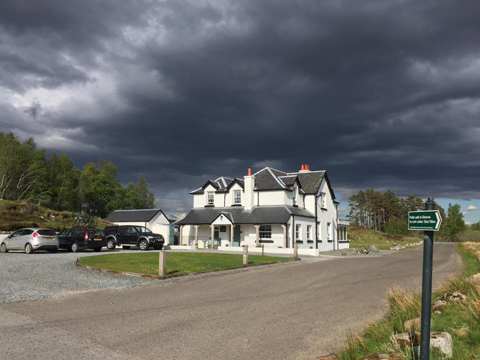 Moor of Rannoch Hotel, Rannoch Station. Wifi and mobile-free zone.