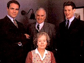 The cast from the original TV series Dr Finlay's Casebook