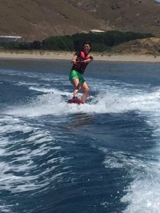 My first wakeboarding lesson!